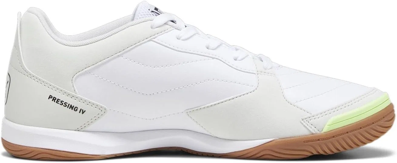 Футбольные бутсы PUMA унисекс Pressing IV, Puma Multicoloured White Puma Black Puma Silver — фото 4