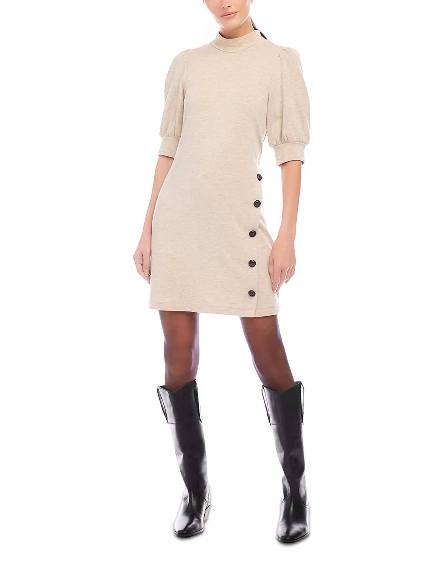 

Платье Элси в овсяном цвете Fifteen Twenty, цвет oat