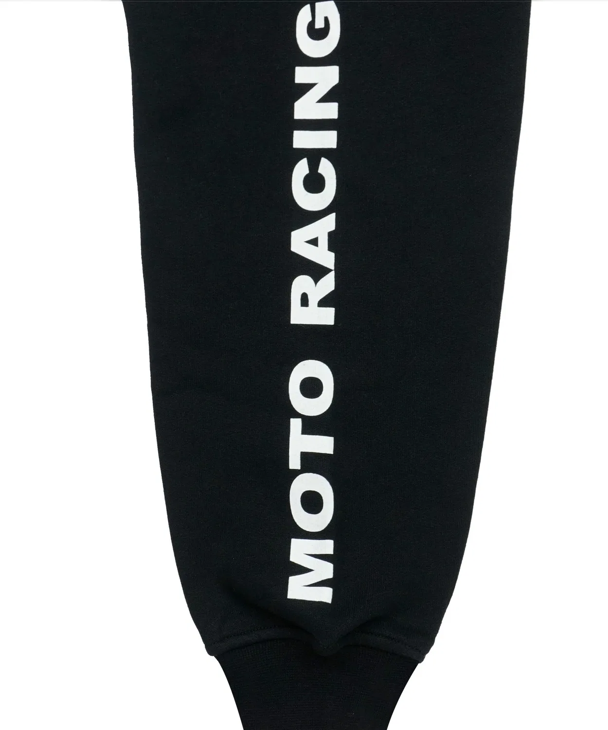 Свитшот с принтом MSGM Racing чёрный — фото 4