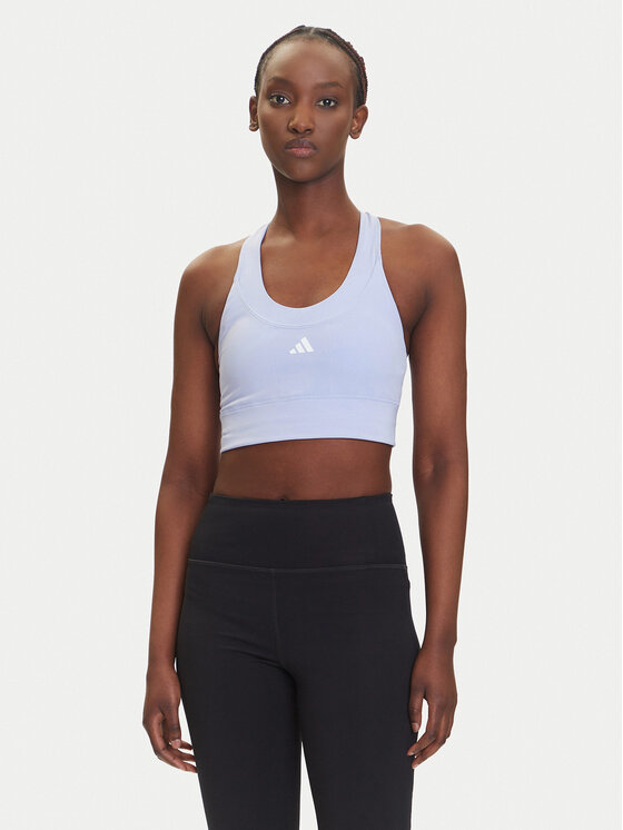 

Спортивный бюстгальтер slim fit Run Pocket JI5991 Adidas, фиолетовый