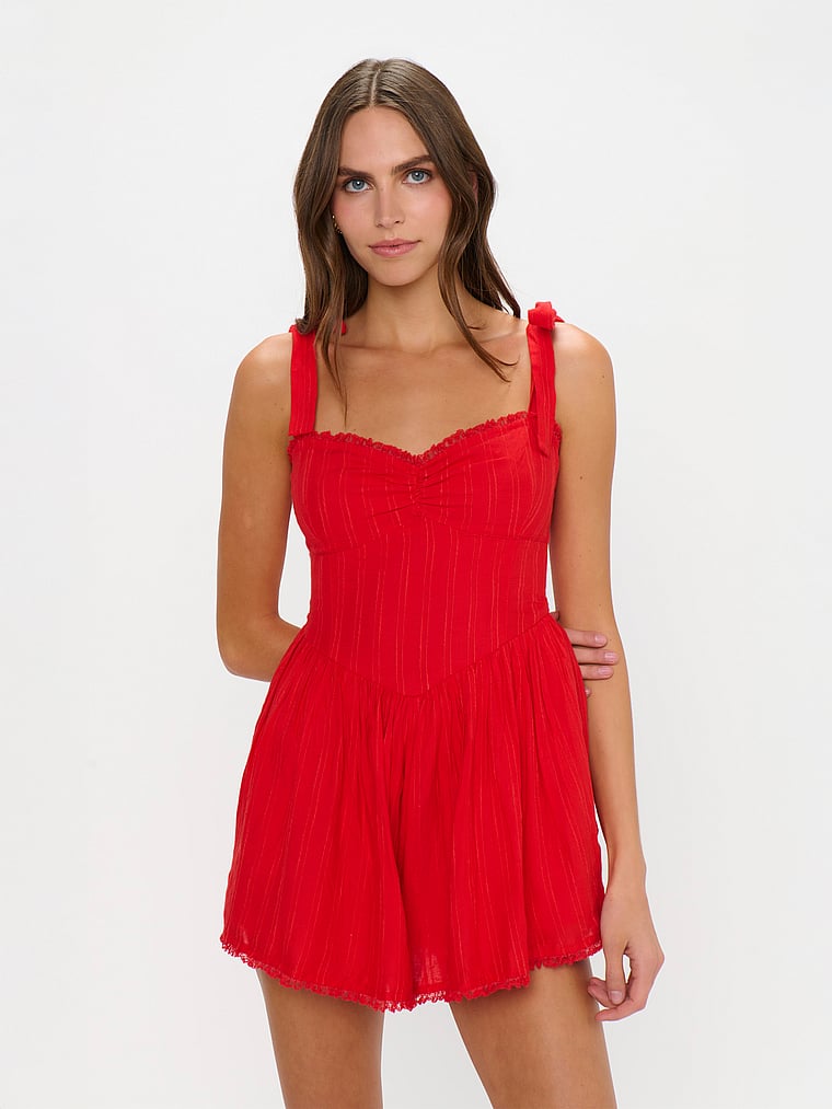 

Королевский комбинезон Show Me Your Mumu, красный