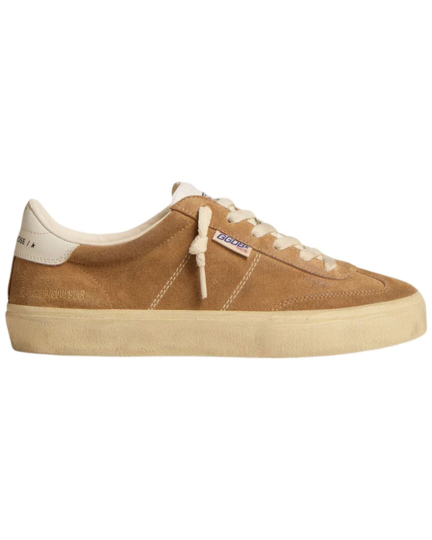 Золотые гусиные душевные звездные замшевые кроссовки Golden Goose