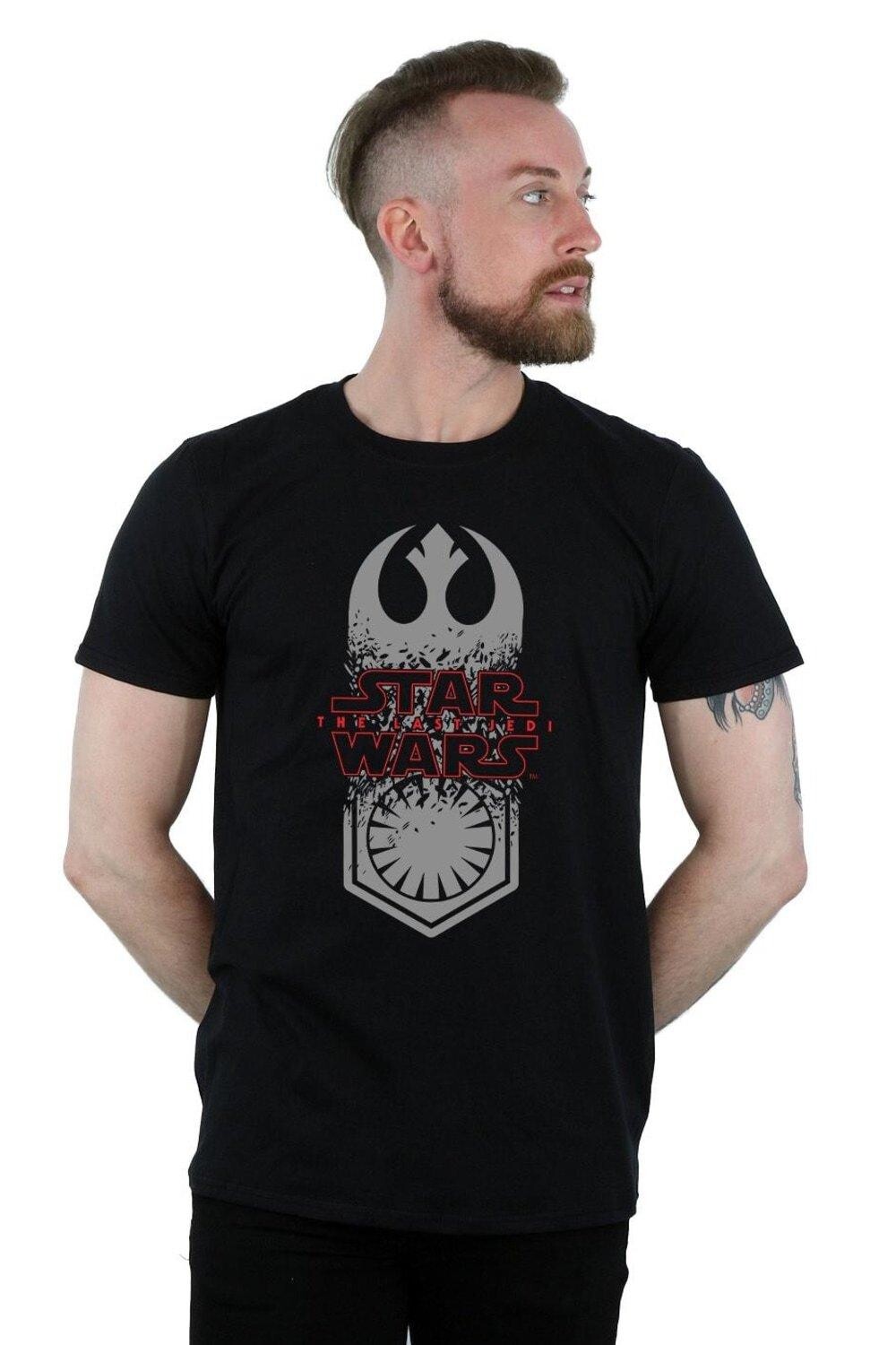 

Футболка «Последний джедай с символом Крэша» Star Wars, черный