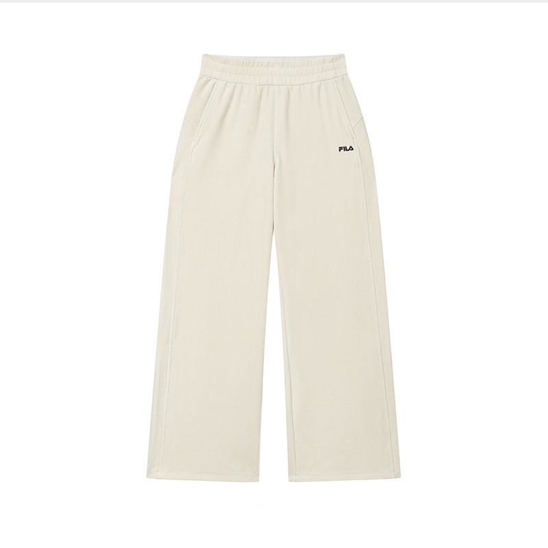 

Вязаные спортивные штаны женские миндальный хаки FILA