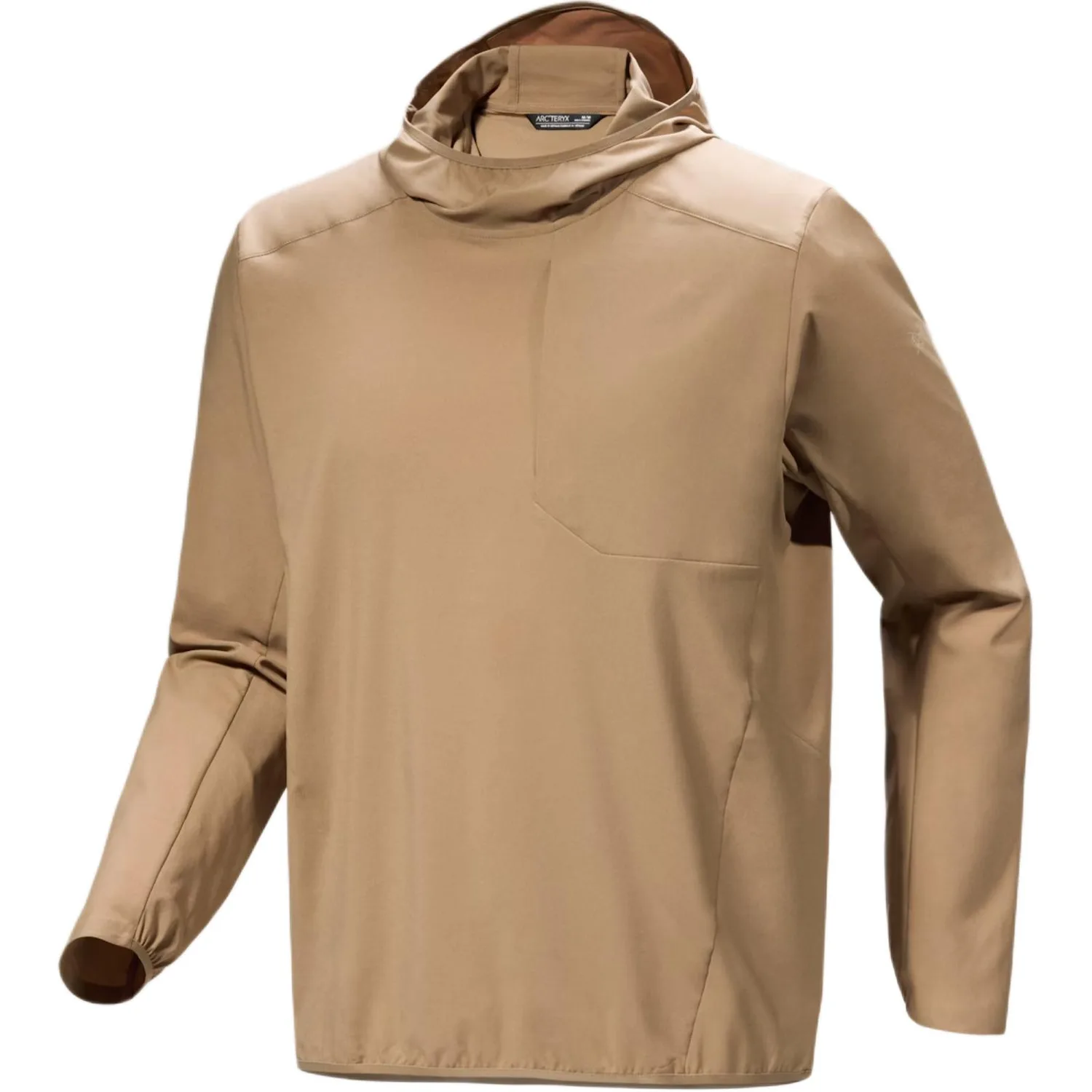 SIMA Толстовка мужская с капюшоном тонкая Others Arcteryx, sandstone коричневый/canvas