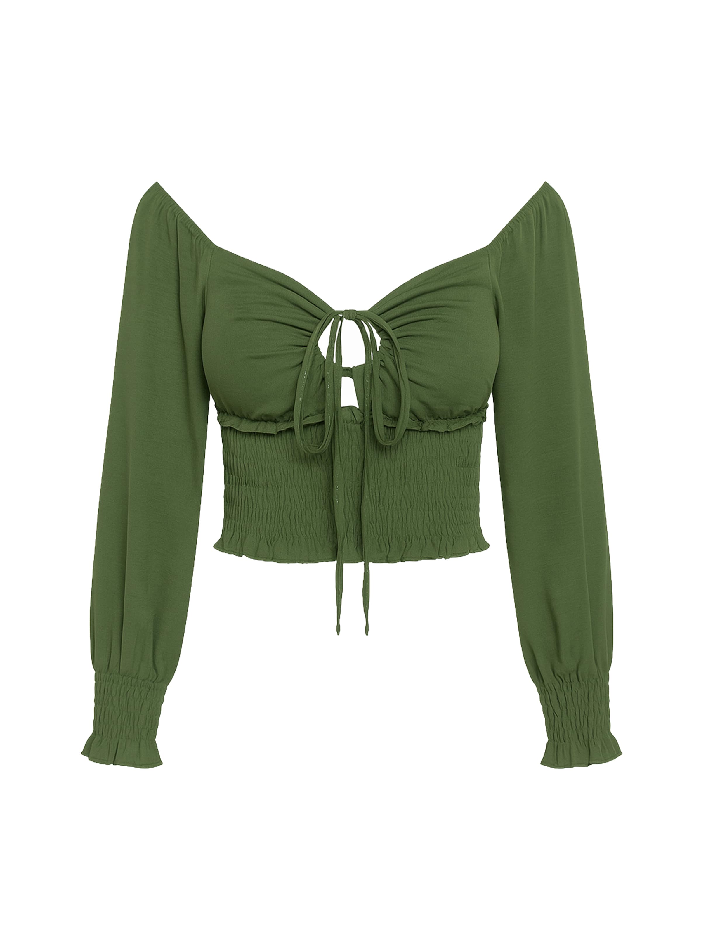 

Elara Блузка в оливковом цвете