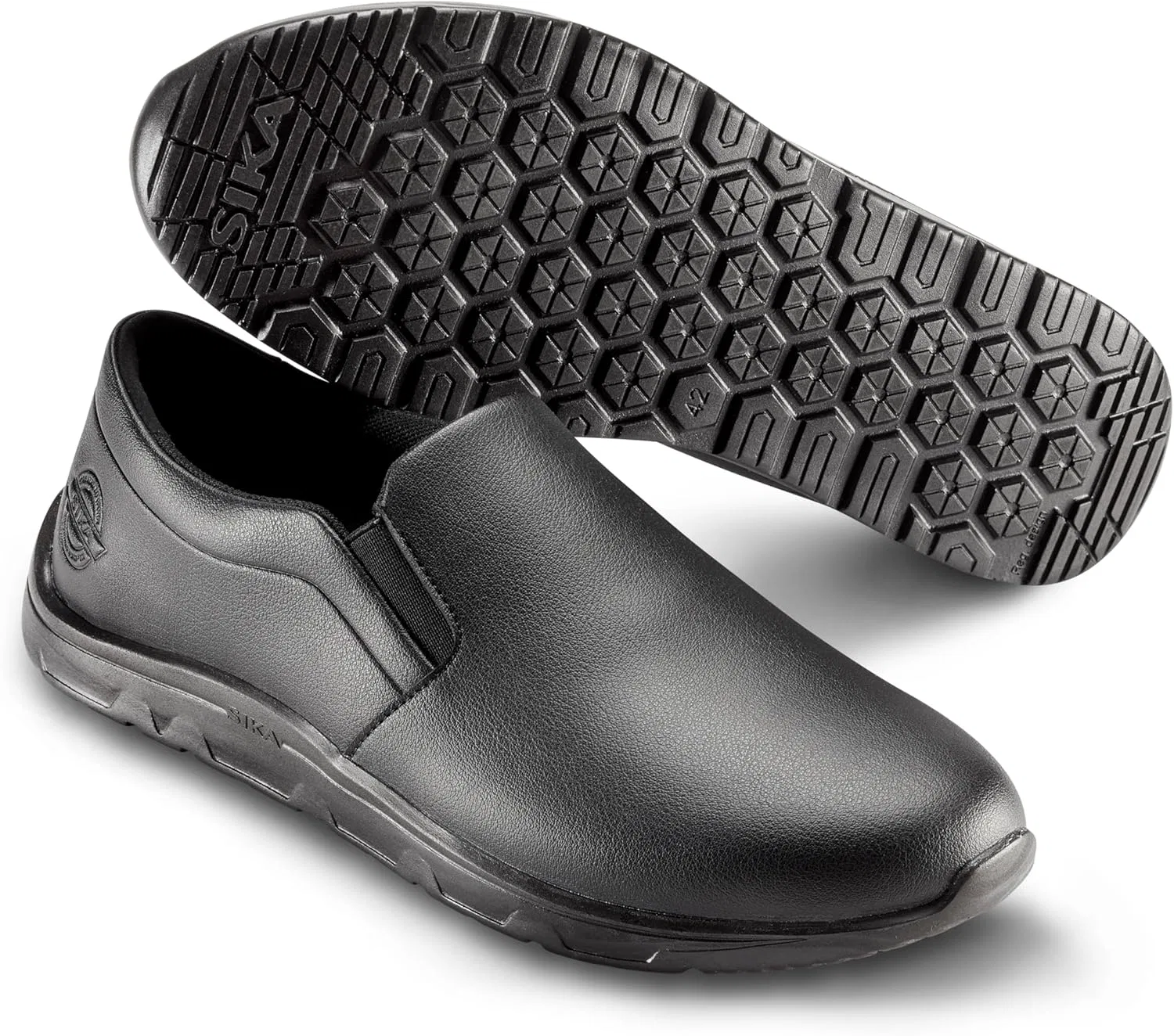 Рабочие ботинки Sika 19302 Stable Work Shoes O2 SRC - идеально подходят для гостиниц, ресторанов и столовых, Black