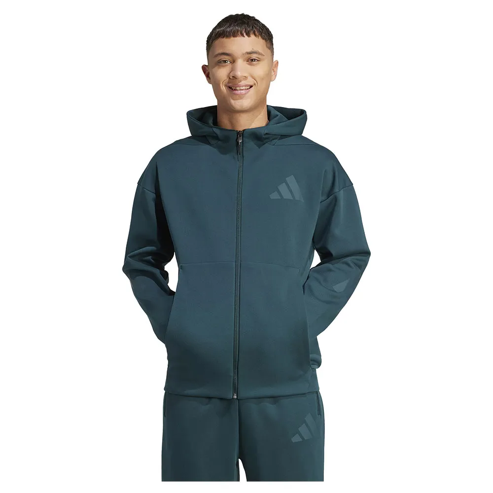 

Толстовка adidas Z.N.E full zip, зеленый
