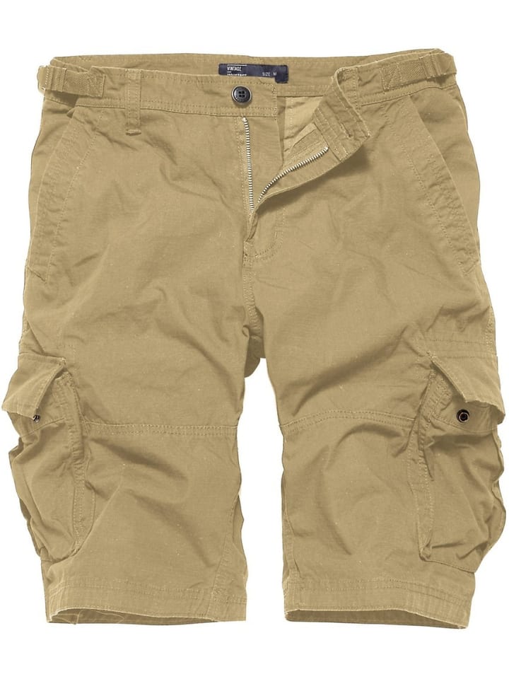 

Vintage Industries Бежевые шорты