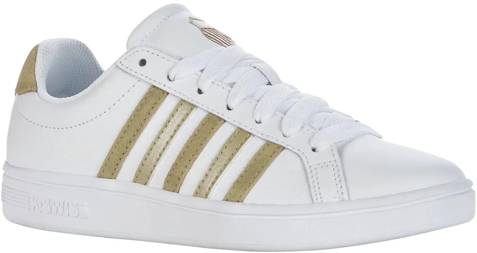 

Кроссовки K-Swiss "Court Tiebreak", цвет Weiß-Gold