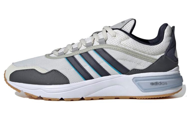 

Кроссовки для бега Run 90S мужские с низким верхом серые/черные Adidas Neo