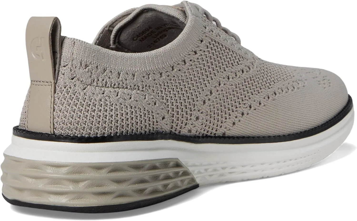 Мужские туфли Cole Haan Grand Hurrion Stitchlite с крыльями, белый — фото 4