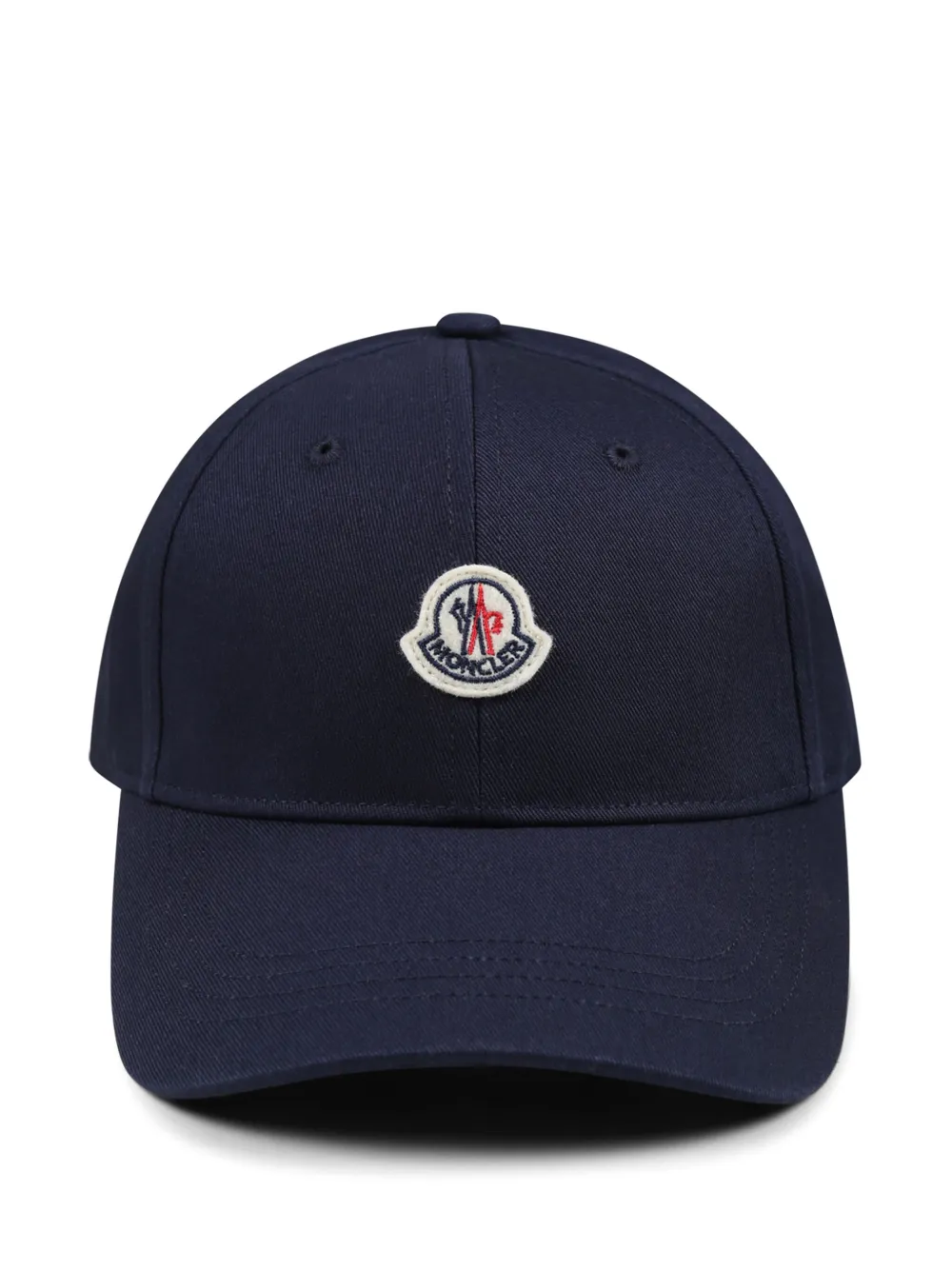 

Кепка с нашивкой-логотипом Moncler Enfant, синий