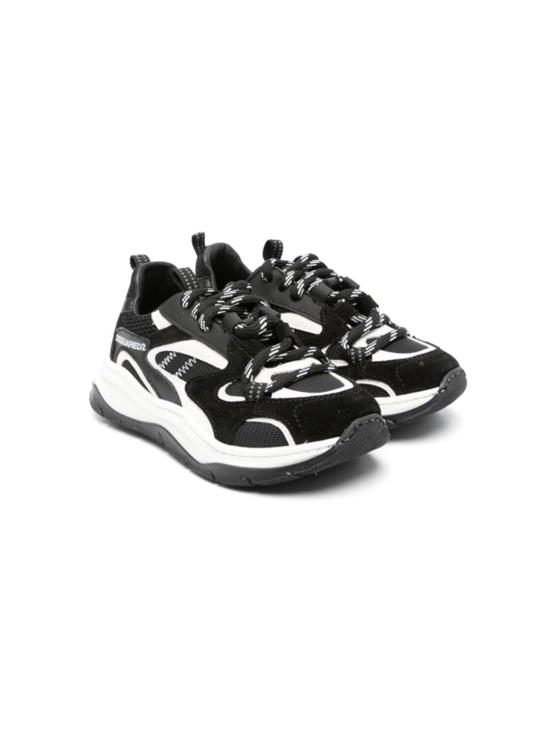 

Dsquared2 Kids кроссовки DSQUARED2 KIDS на шнуровке, черный
