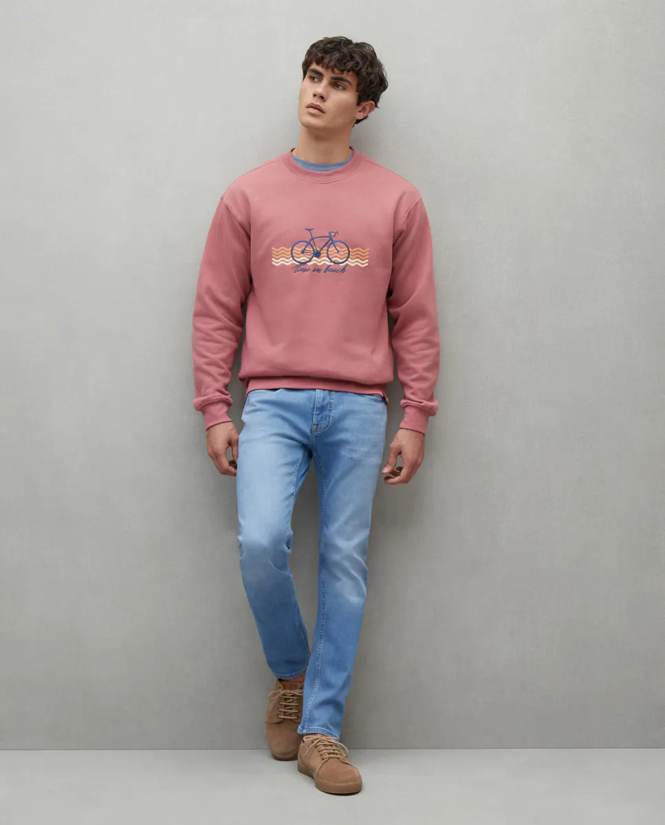 

Мужские джинсы скинни стрейч Easy Wear, голубой