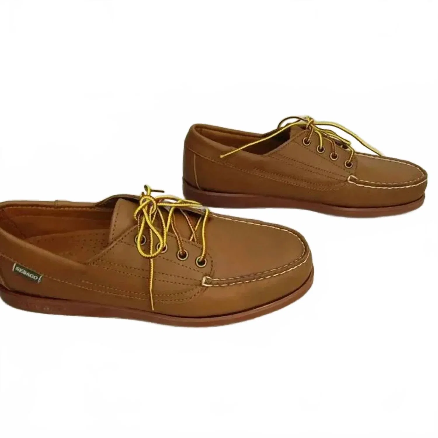 Sebago Мужские повседневные мокасины Askook Kilian коричневого цвета — фото 2