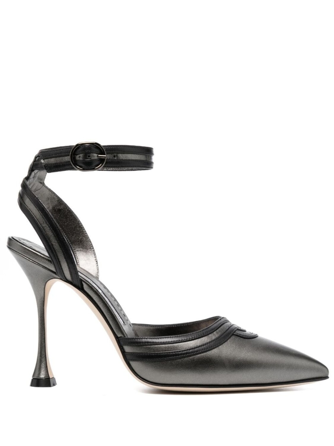 

Manolo Blahnik туфли Chonga 105, серый