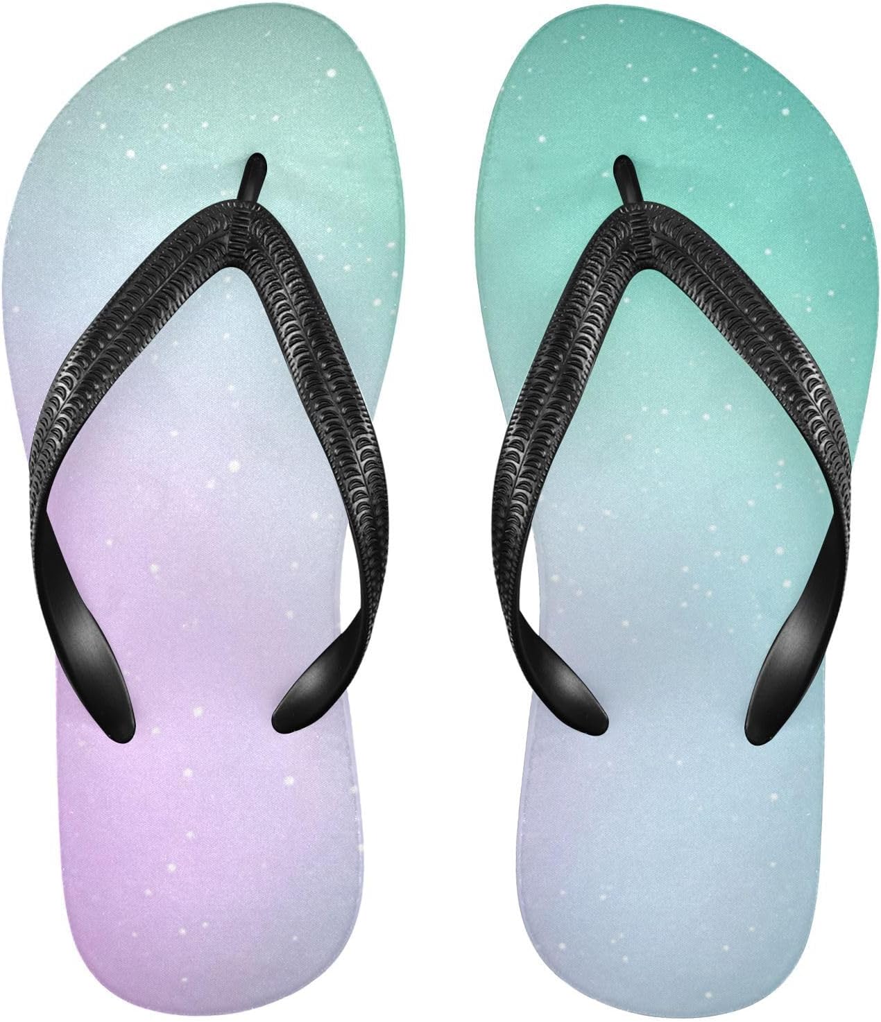 

Женские и мужские пляжные шлепанцы розово-мятного цвета для лета, повседневные сандалии 20861906 Kfbe