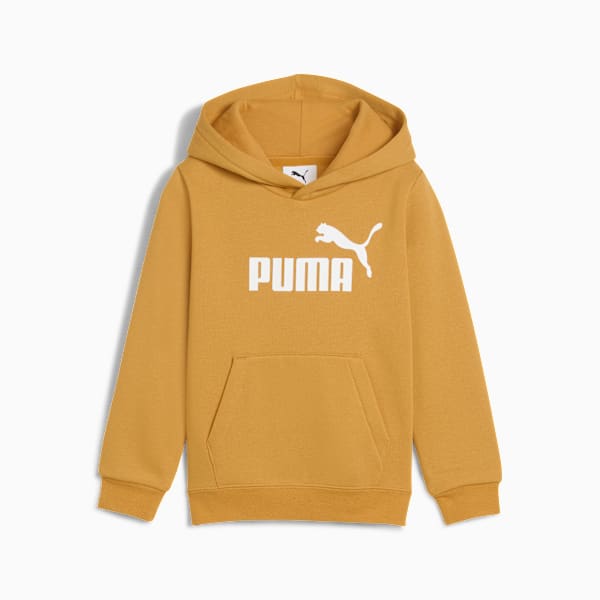 

Детская флисовая толстовка с капюшоном Puma Essentials, желтый