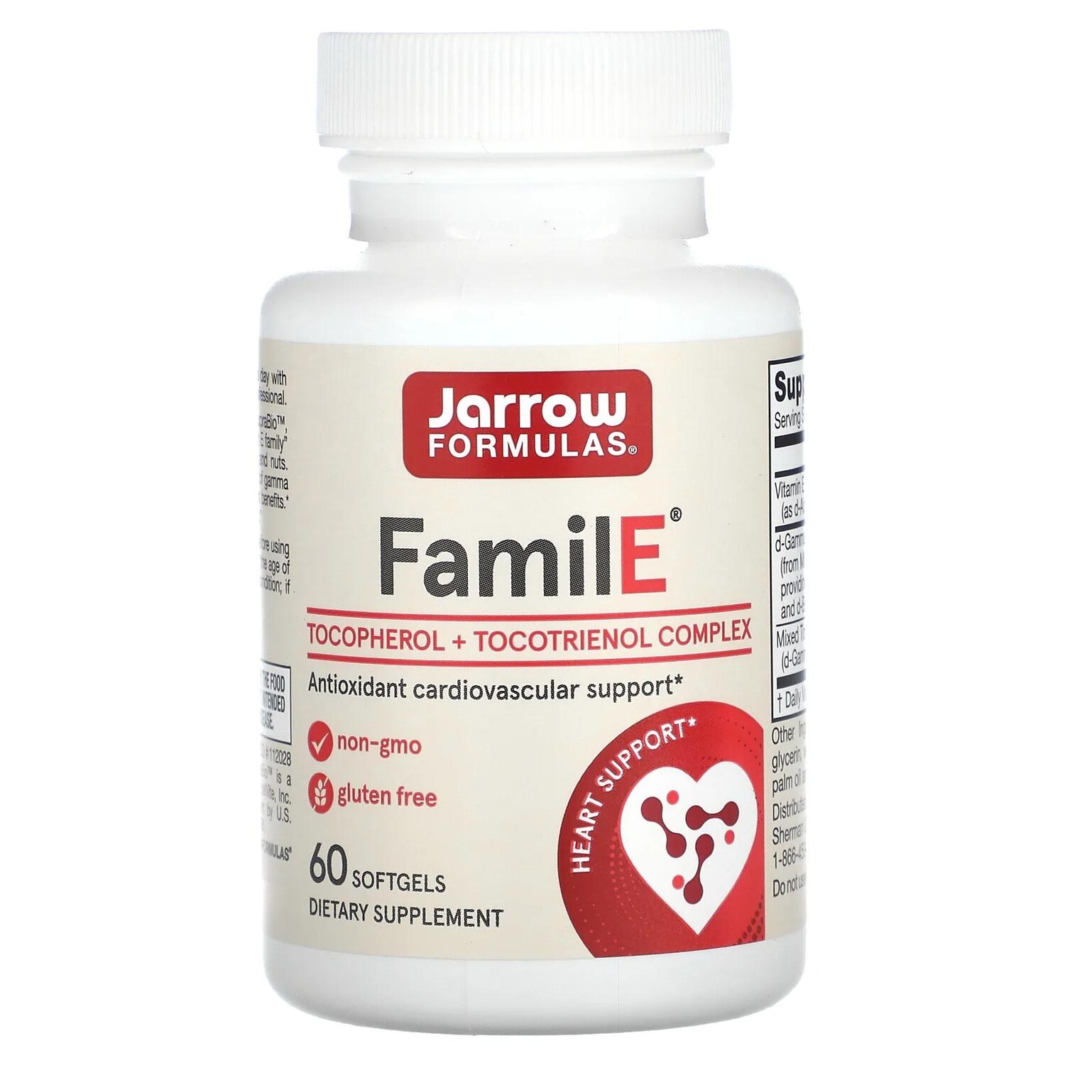 

Jarrow Formulas Famil-E 60 капсул