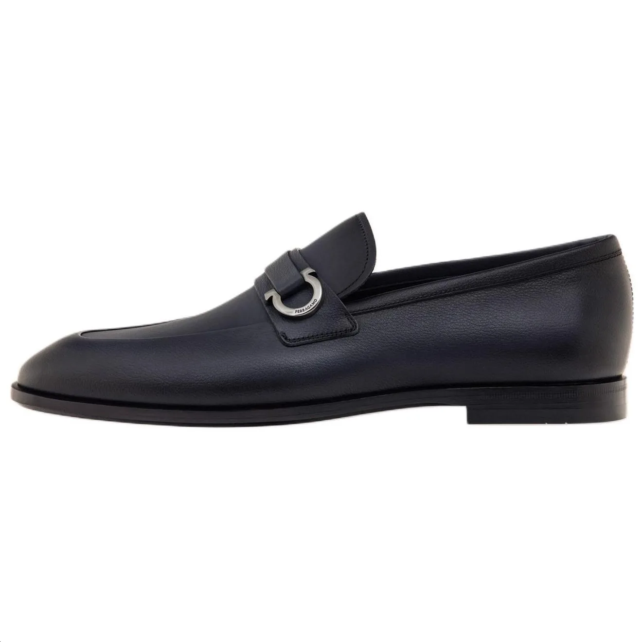 Ferragamo Мужские лоферы Gancini черные