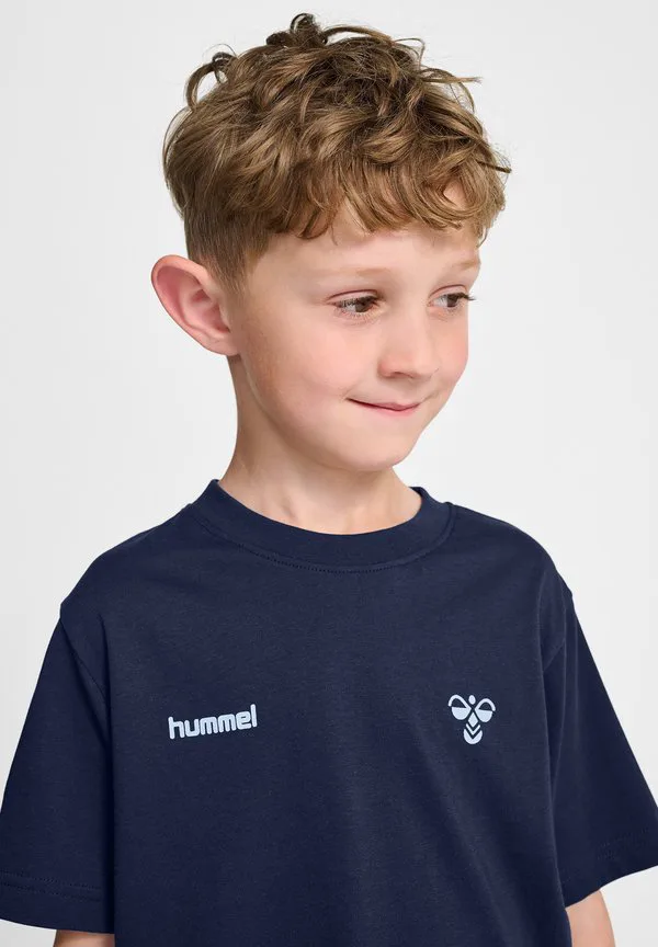 Футболка с графическим принтом и короткими рукавами Hummel, Dress Blues — фото 3