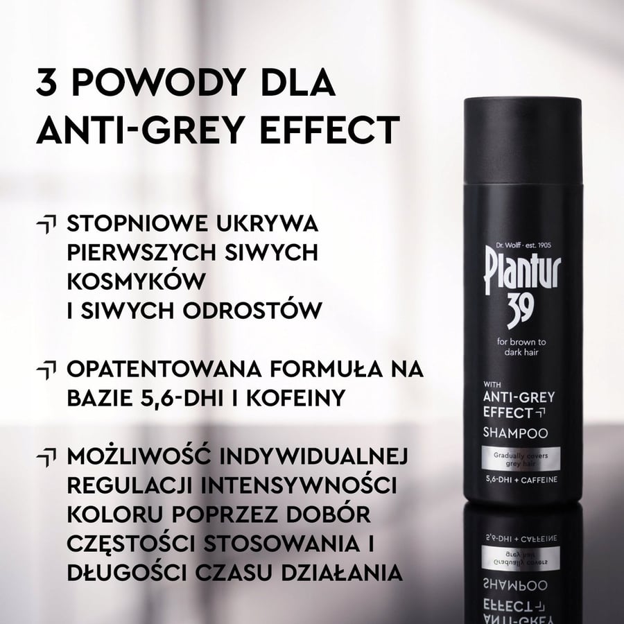Шампунь для укрепления цвета Plantur 39 Anti-Gray Effect 200 мл — фото 4