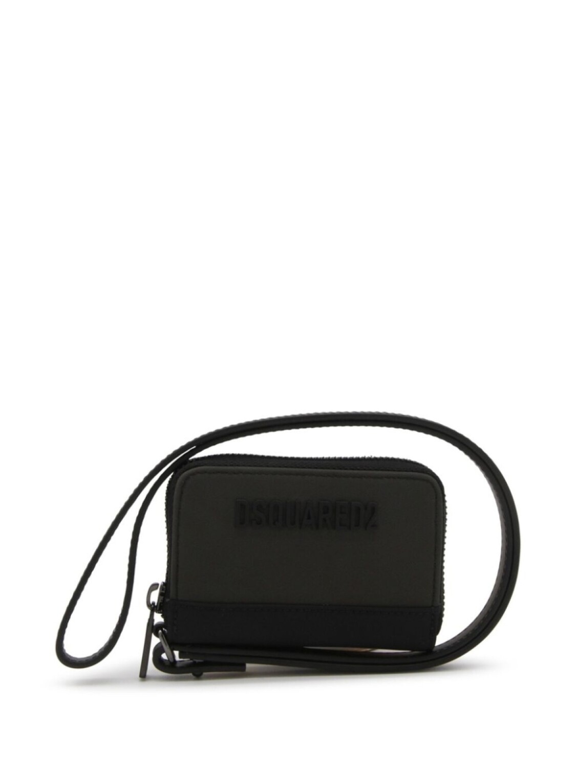 

Кошелек с тисненым логотипом DSQUARED2, черный