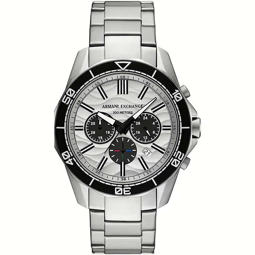 

ARMANI EXCHANGE Часы Chronograph 44mm, White Dial