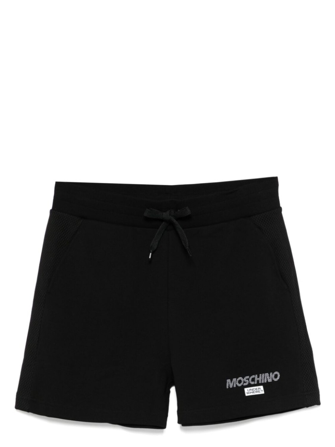

Moschino шорты с логотипом, черный