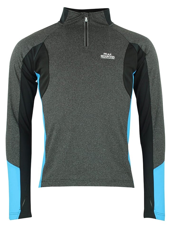 

Лонгслив Peak Mountain Funktionsshirt Cantor, цвет Grau/Schwarz