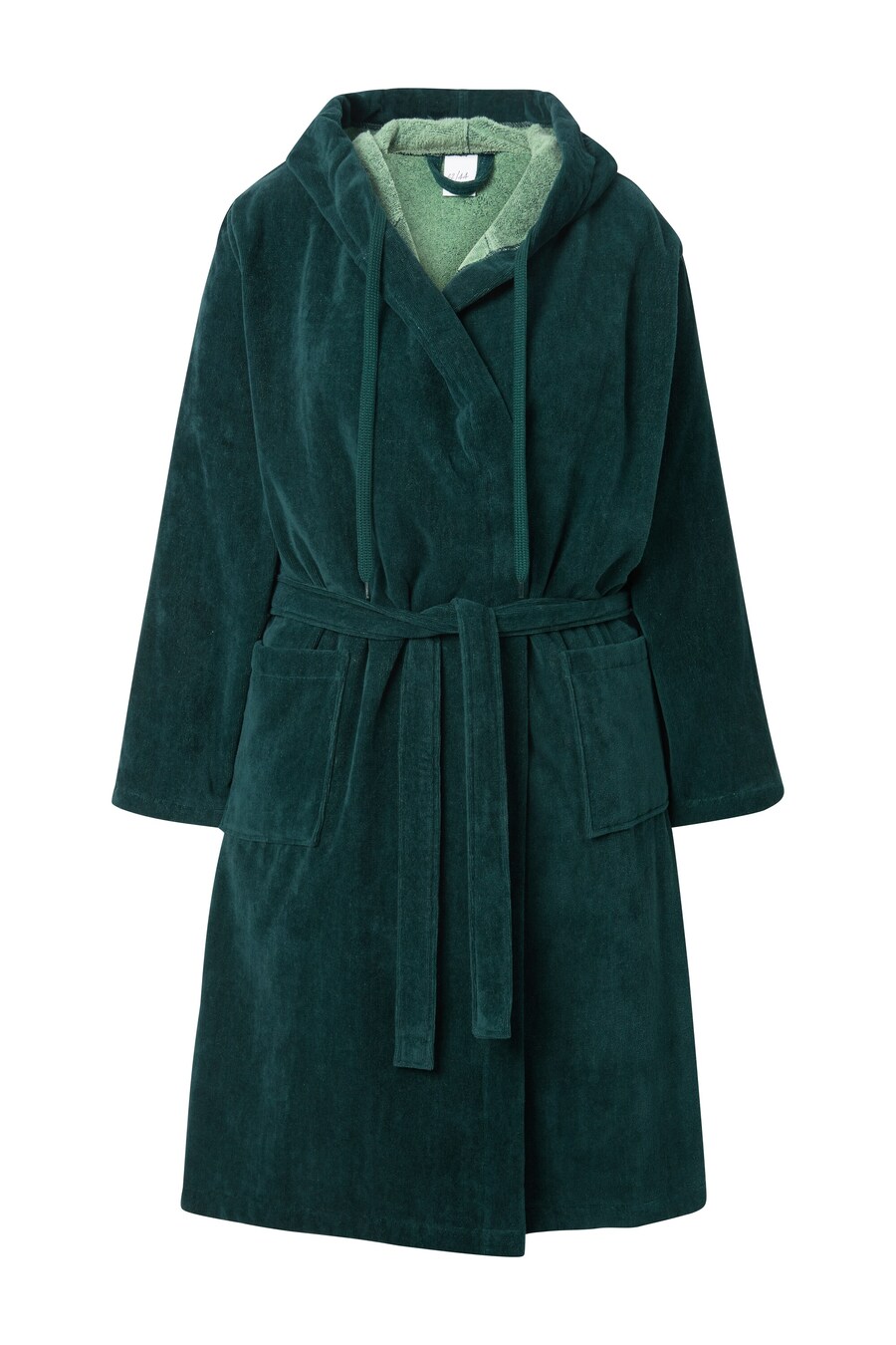 

Длинный халат Ulla Popken, изумрудный