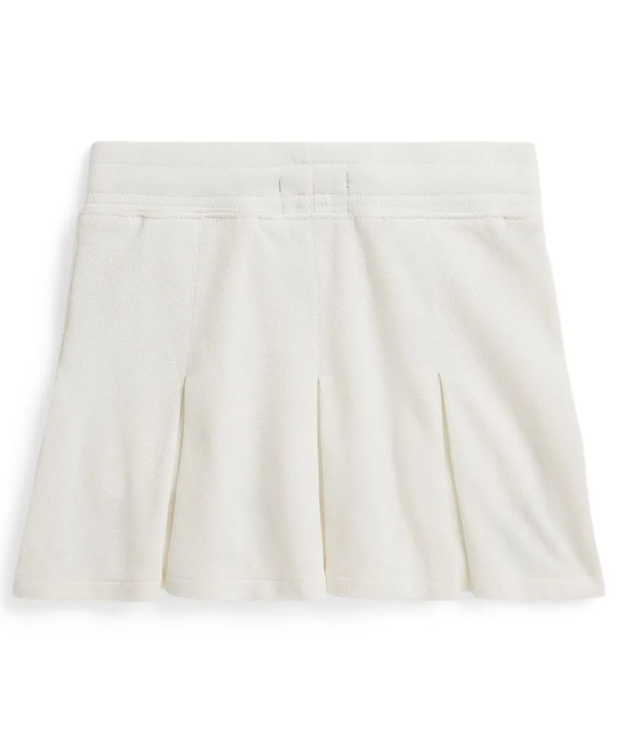 Детская юбка-шорты Yankees из сетчатой ткани, размеры 2-6XL, для девочек Polo Ralph Lauren, deckwash белый — фото 2