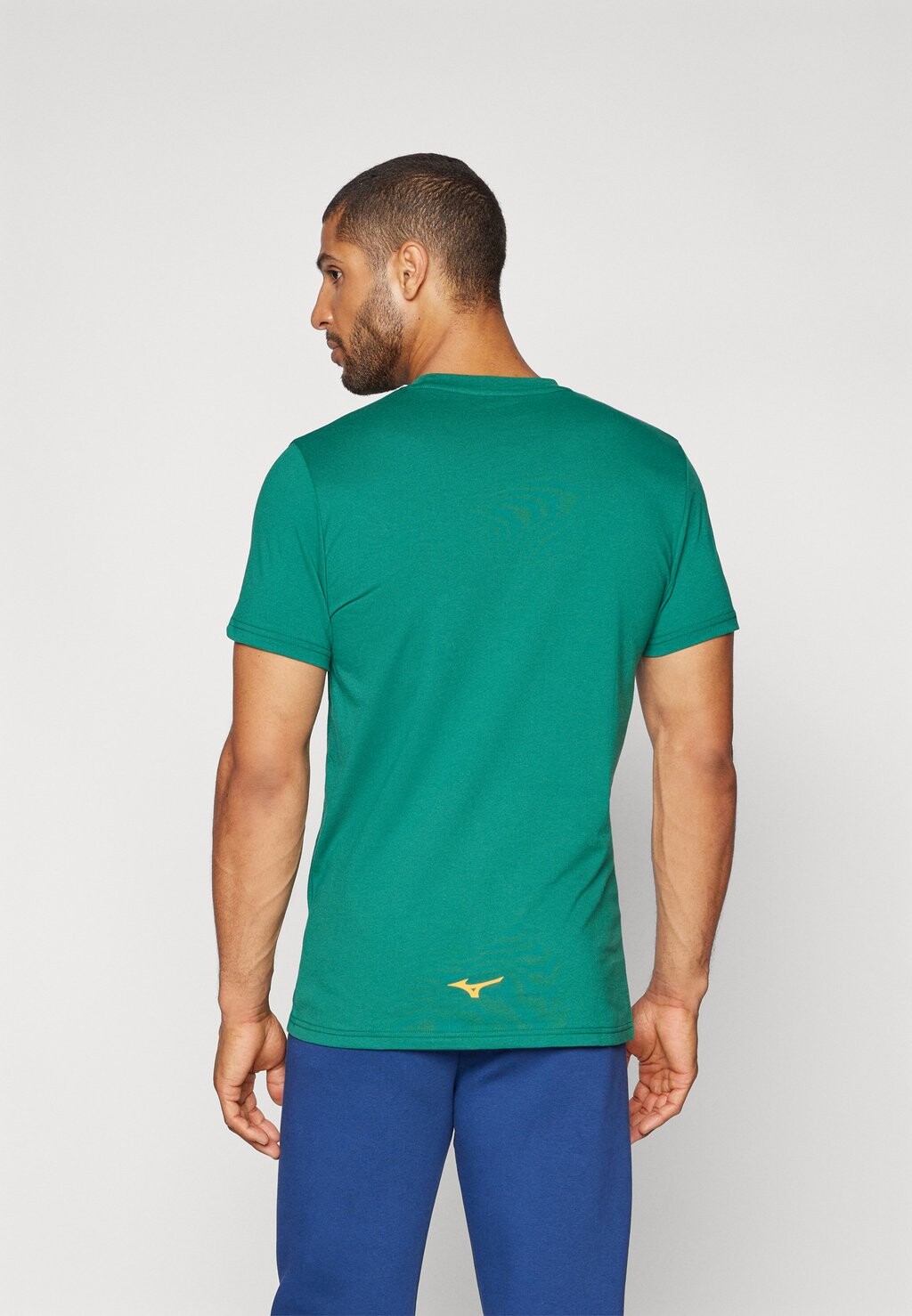 

Футболка с принтом ATHLETICS TEE Mizuno, зеленый