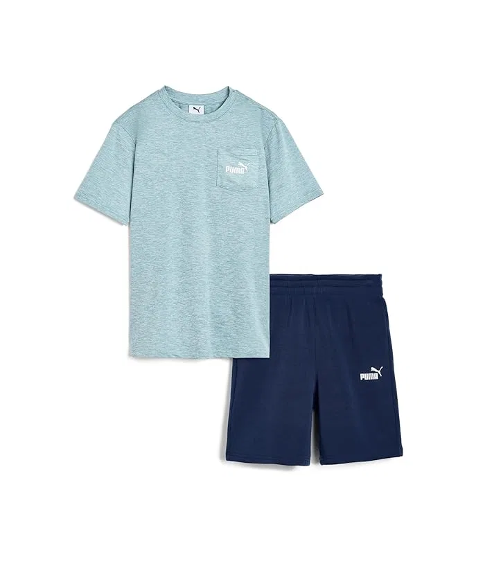 Детский комплект Air Mesh футболка и шорты PUMA Kids, Hyper Pink