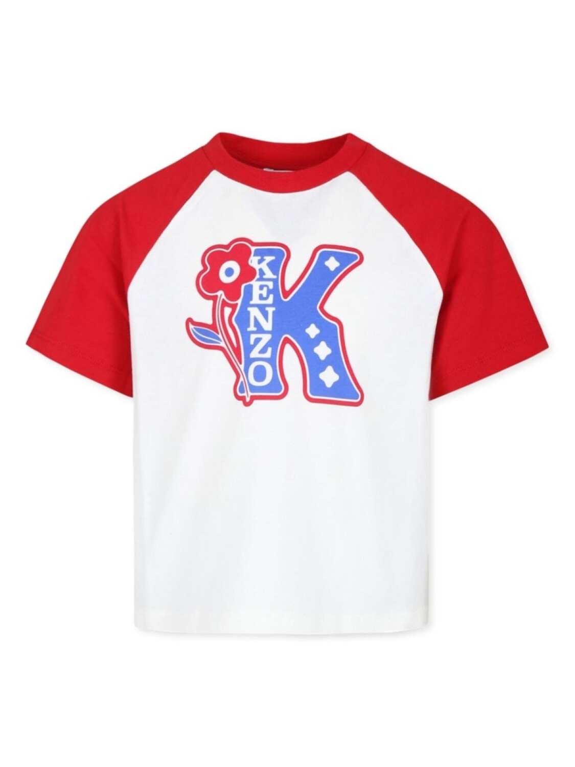 

Kenzo Kids футболка из органического хлопка с логотипом, белый