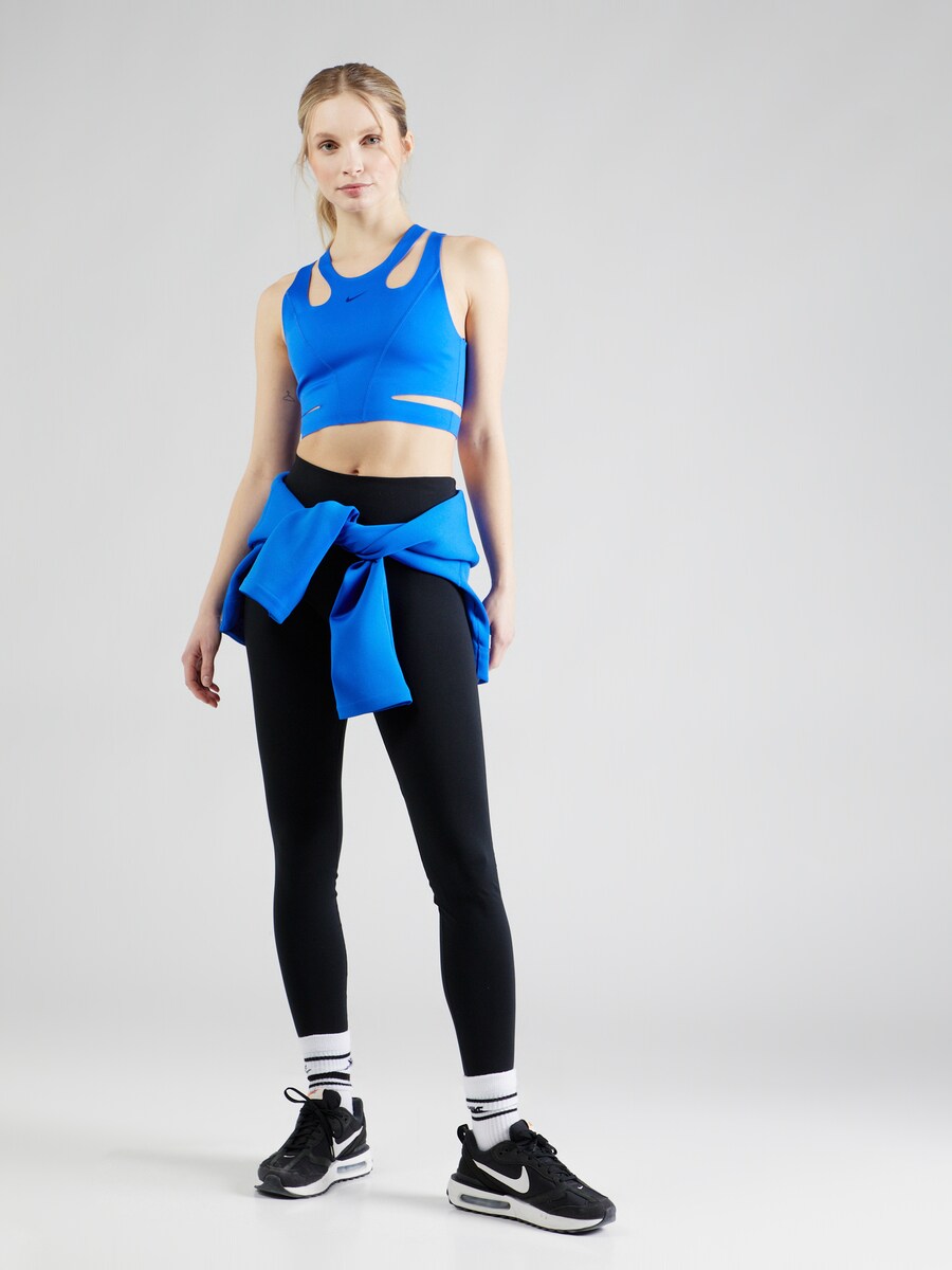 Спортивный бюстгальтер-бралетт NIKE, цвет Royal blue/Dark blue — фото 4