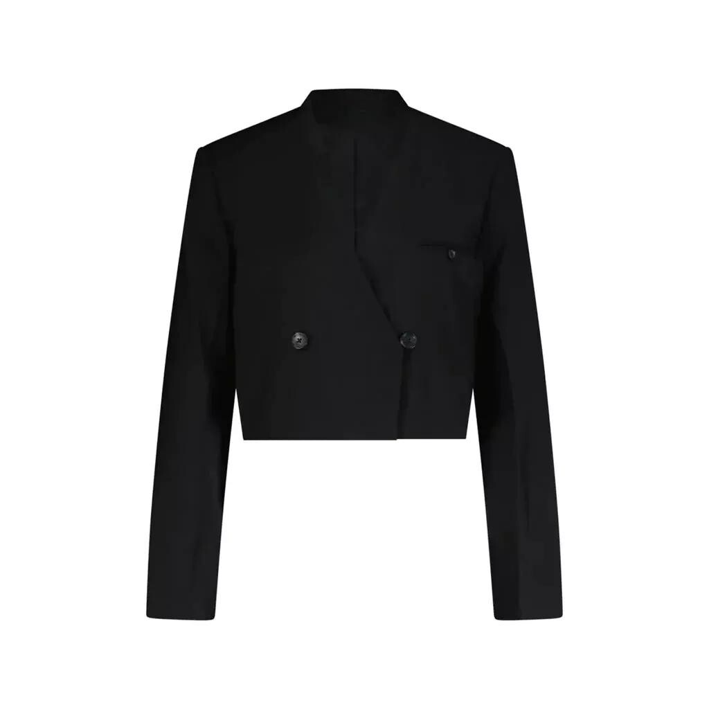 

Приталенный блейзер Helmut Lang, черный