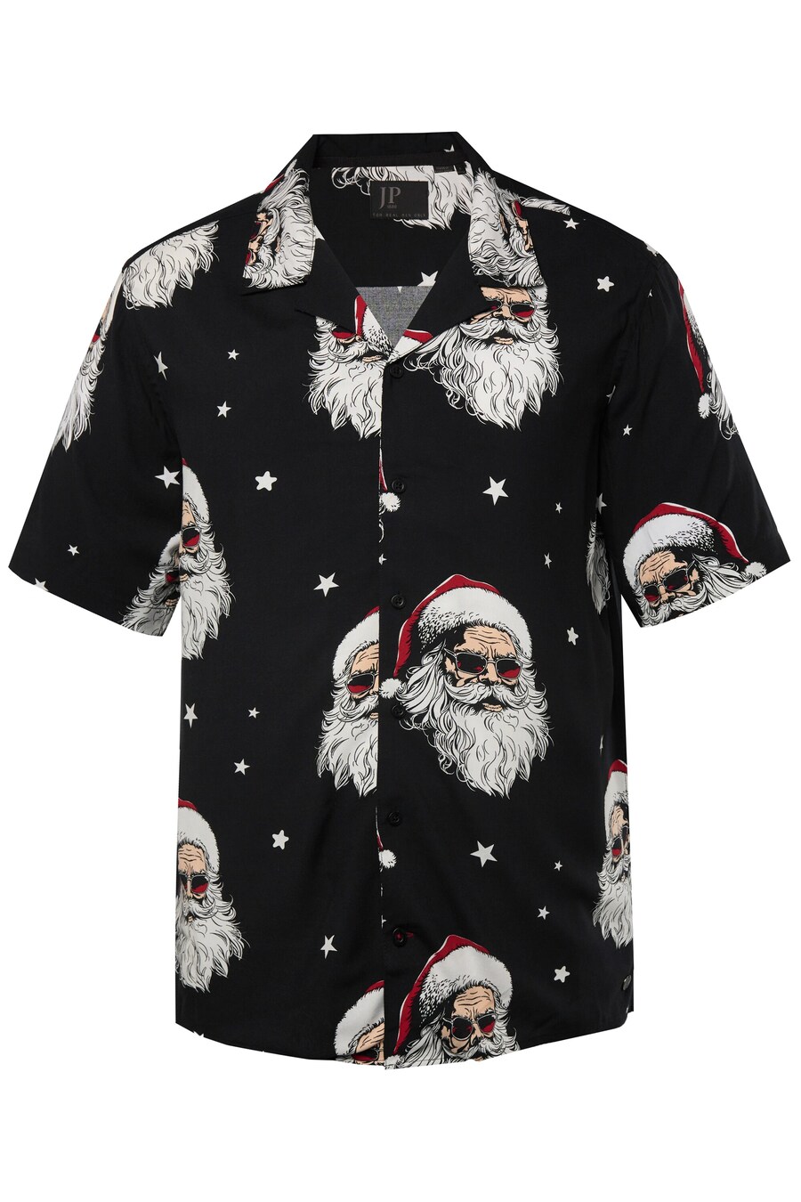 

Рубашка на пуговицах классического кроя JP1880, Black