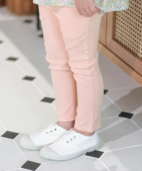 Брюки 9/10 длины slim fit n.o.u.s розовые