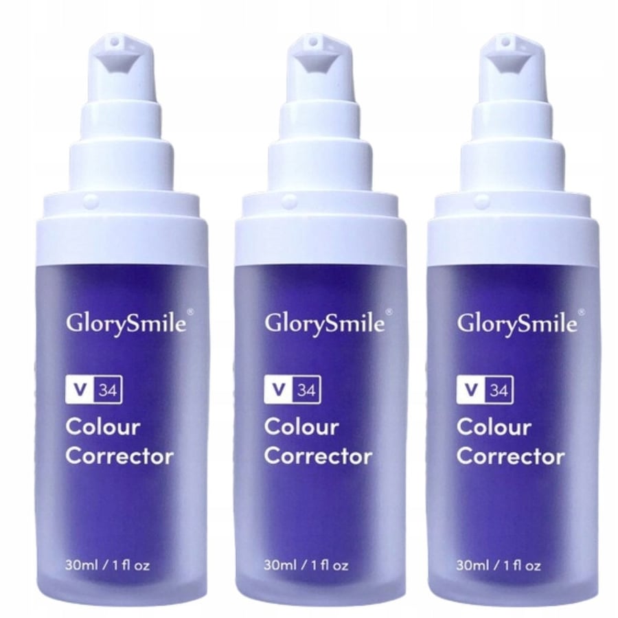 

GlorySmile, Отбеливающая зубная паста V34 Color Corrector, Фиолетовая, 3 шт.