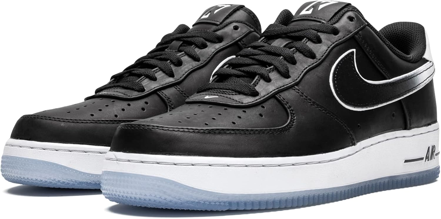 Мужские кроссовки Nike Air Force 1 '07 CK QS Colin Kaepernick CQ0493 001 Размер, черно-белый — фото 2
