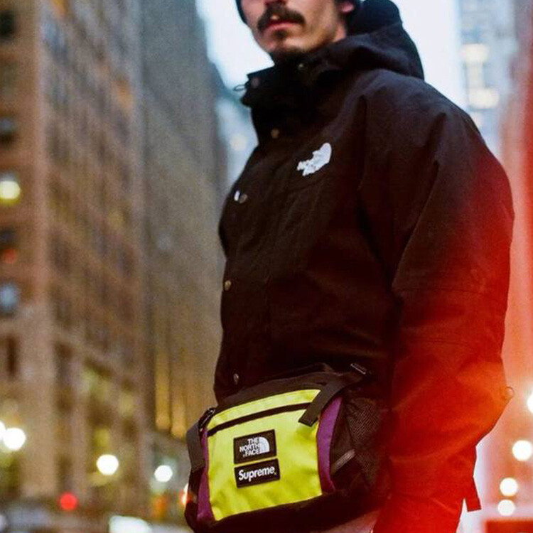 Куртка унисекс North Face X Supreme, черный — фото 4