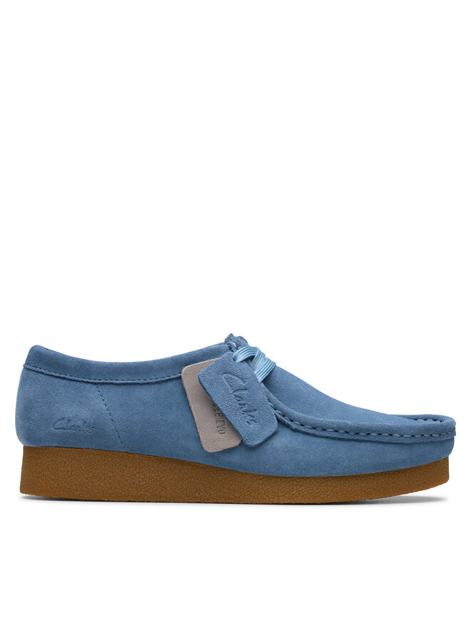 Полуботинки Wallabeeevosh 26181476 Clarks, синий