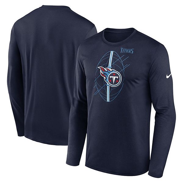 

Мужская футболка с длинным рукавом Tennessee Titans Legend Icon в темно-синем цвете Nike