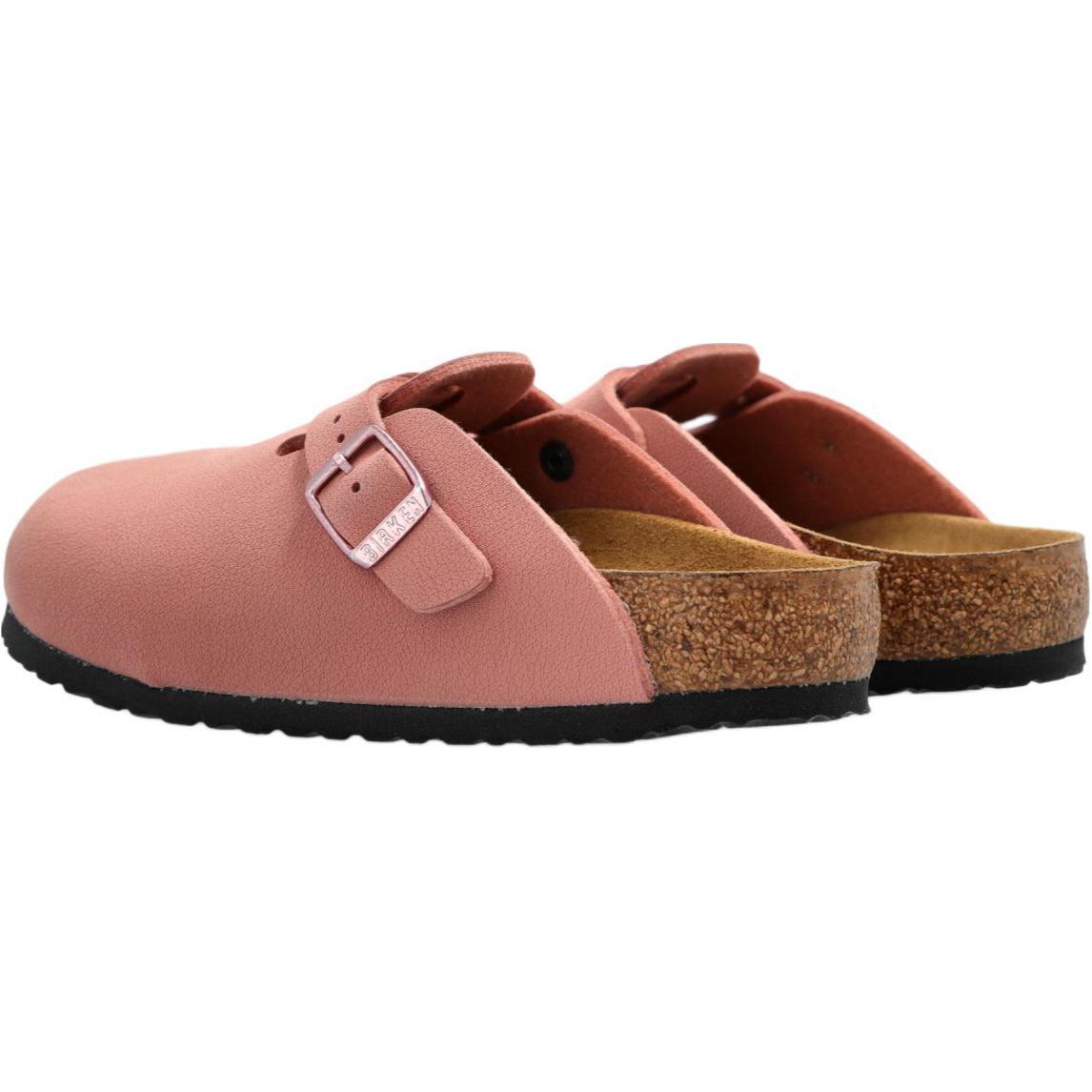 Birkenstock Сандалии Boston Anti Slip Wear Resistant Low Top Slippers Pink Kids' — фото 4