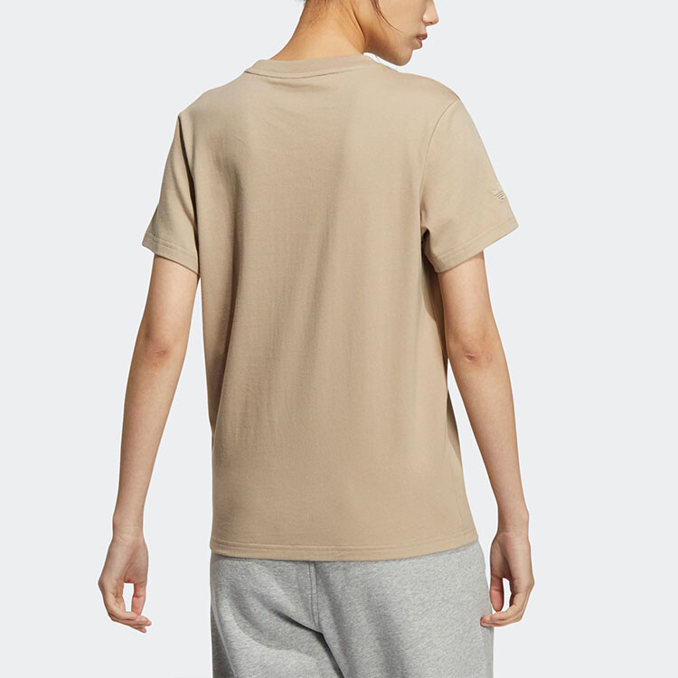 Футболка женская хаки Adidas Originals — фото 3