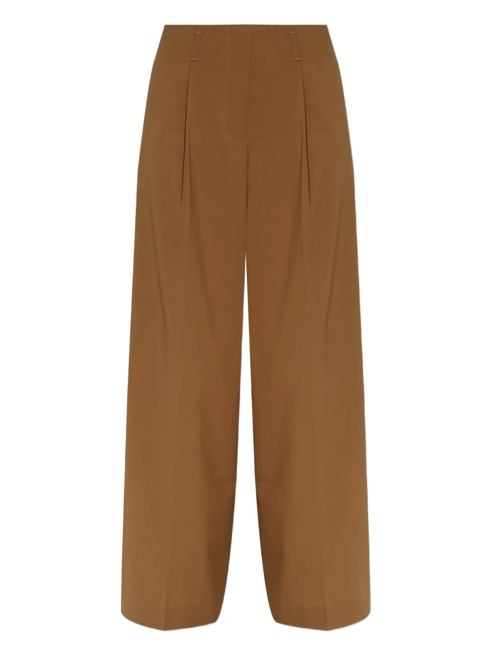 

Плиссированные брюки Lacoste, коричневый