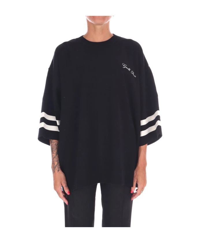 

Черный свитер с рукавами-кимоно Gaã«Lle Paris, черный