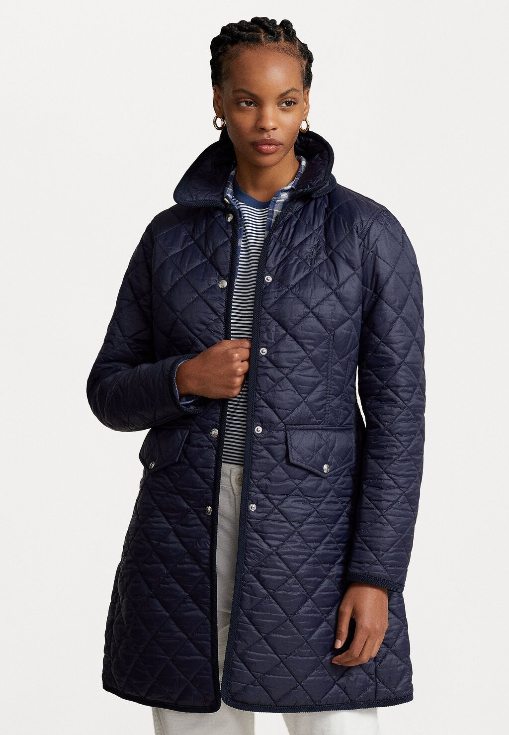 

Короткое пальто Insulated Coat Polo Ralph Lauren, цвет navy
